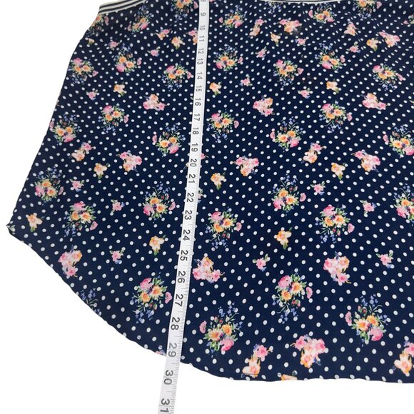 Torrid Womens Sleeveless Polka Dot & Floral Tank Top Size 3 - Picture 6 of 10